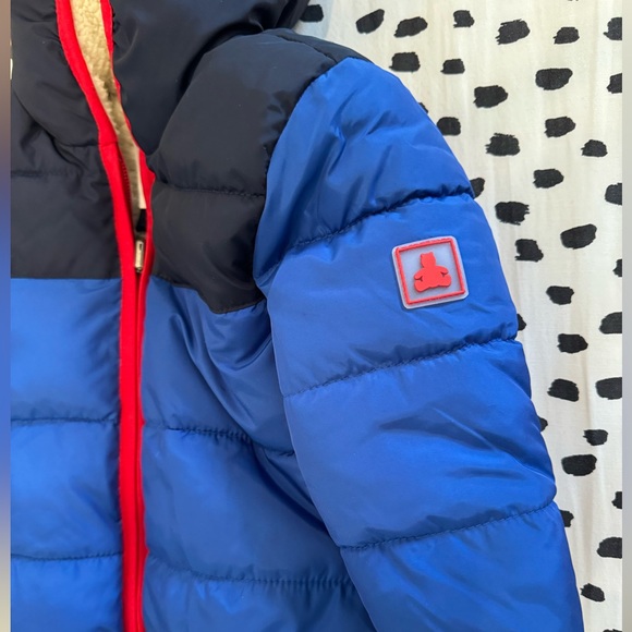 Gap Kids Cold Weather Puffer, Sherpa Lined - Picture 3 of 3
